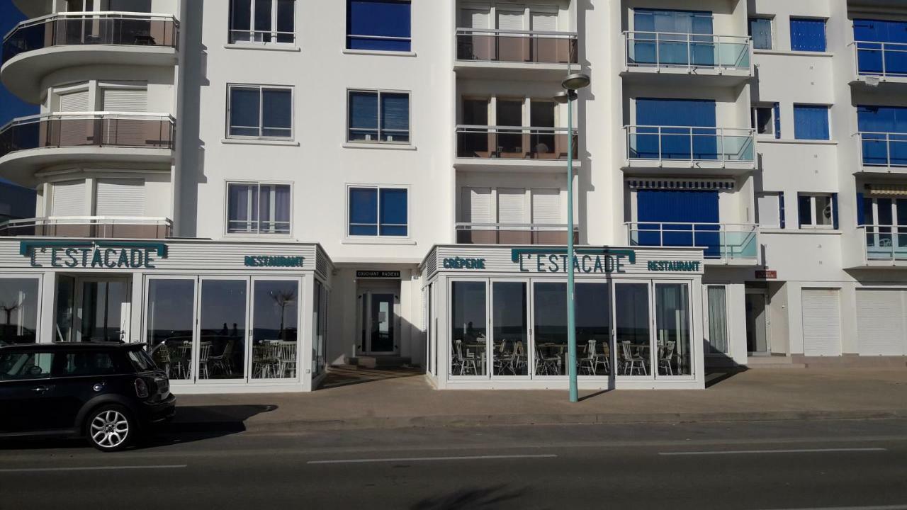 Couchant Radieux Appartement 2 Pieces 4 Personnes Vue Mer 생장드몽 외부 사진